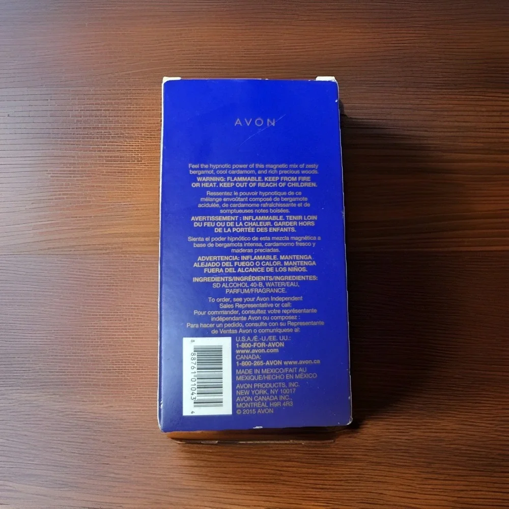 AVON Mesmerize For Men Cologne Spray 3.4 fl oz - NEW in Box